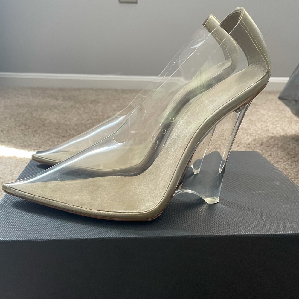 Yeezy season 8 clear soft pvc pump